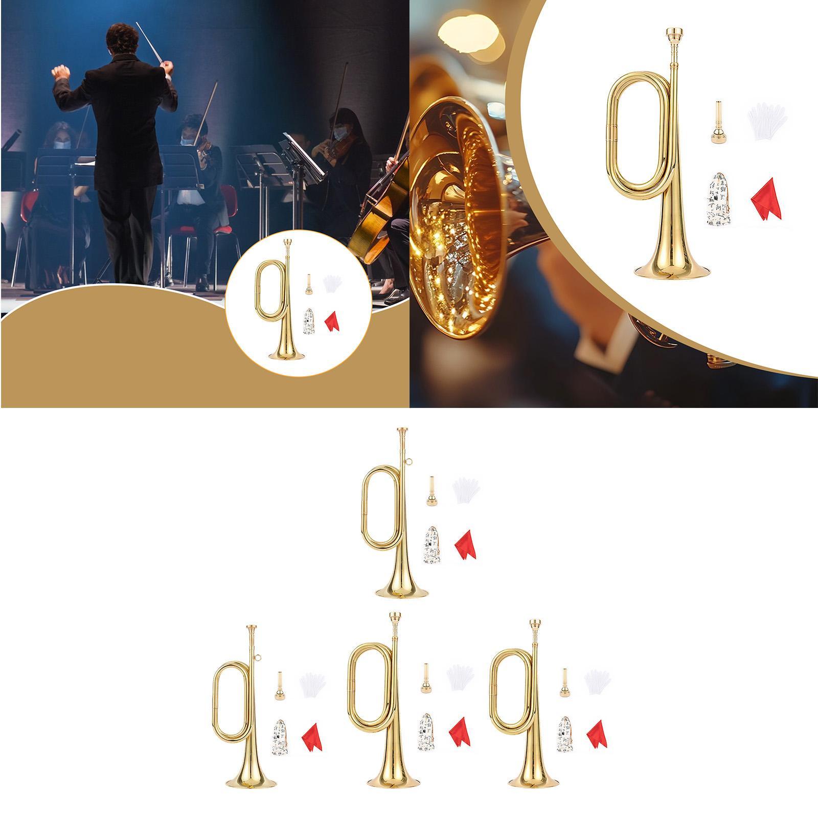 Trompette en laiton pour début - Musical Instrument Bugle avis et prix