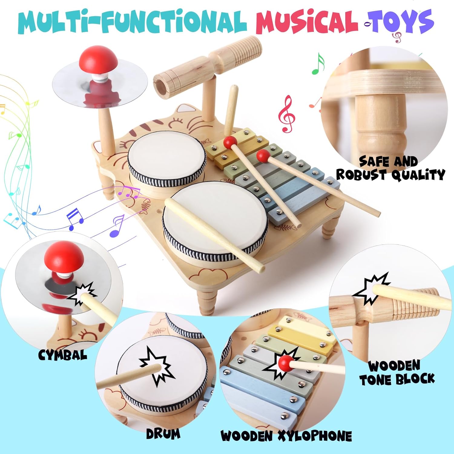 Ensemble de batterie Xylophone - Musical Instrument Harmonium avis et prix